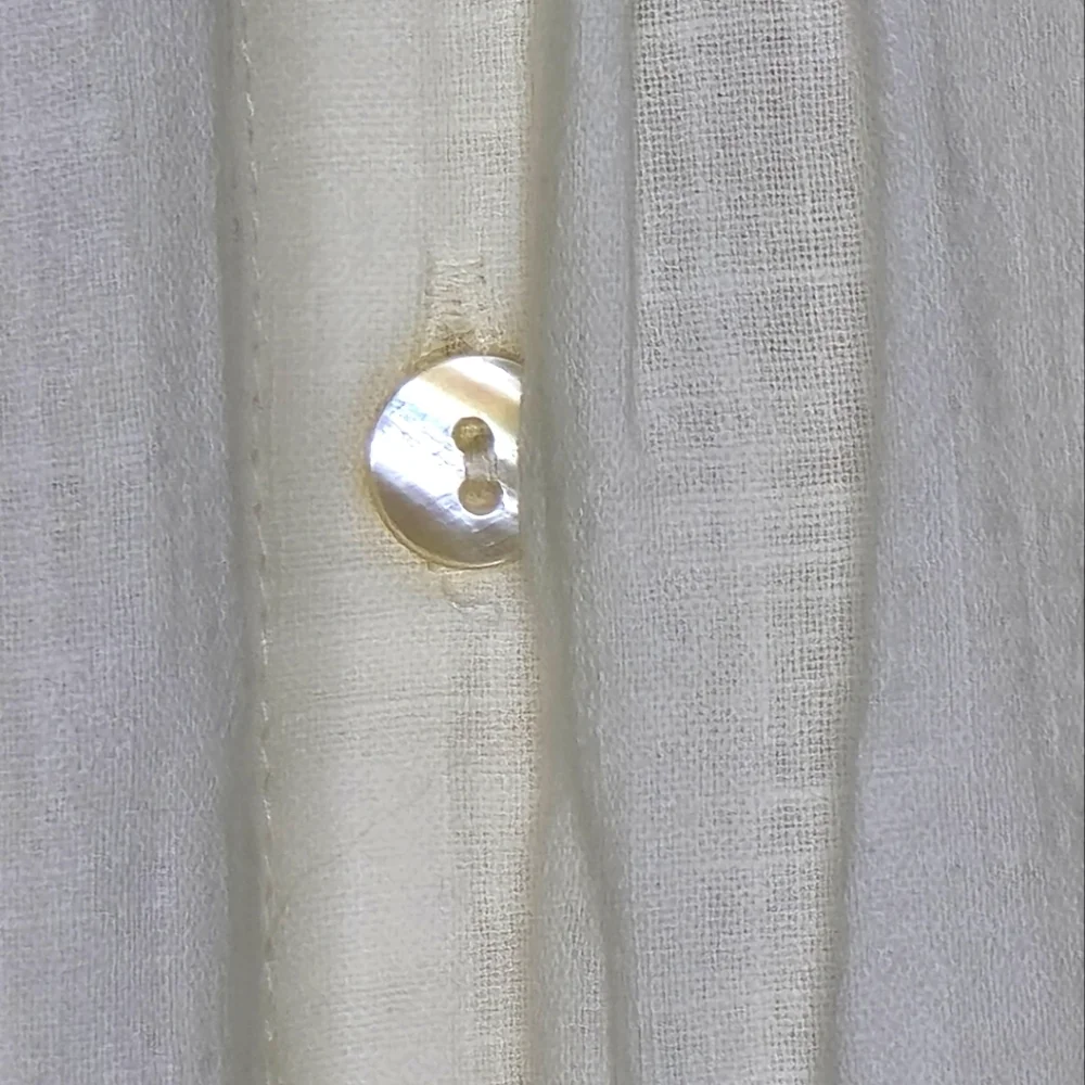 Free People Samantha Shirtdress in Ivory Combo Size XS - Picture 14 of 15